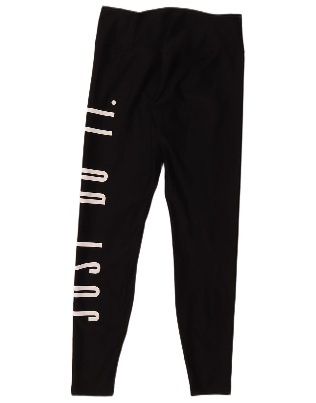 Leggings grafici Nike Dri Fit da donna UK 10 piccoli poliestere nero