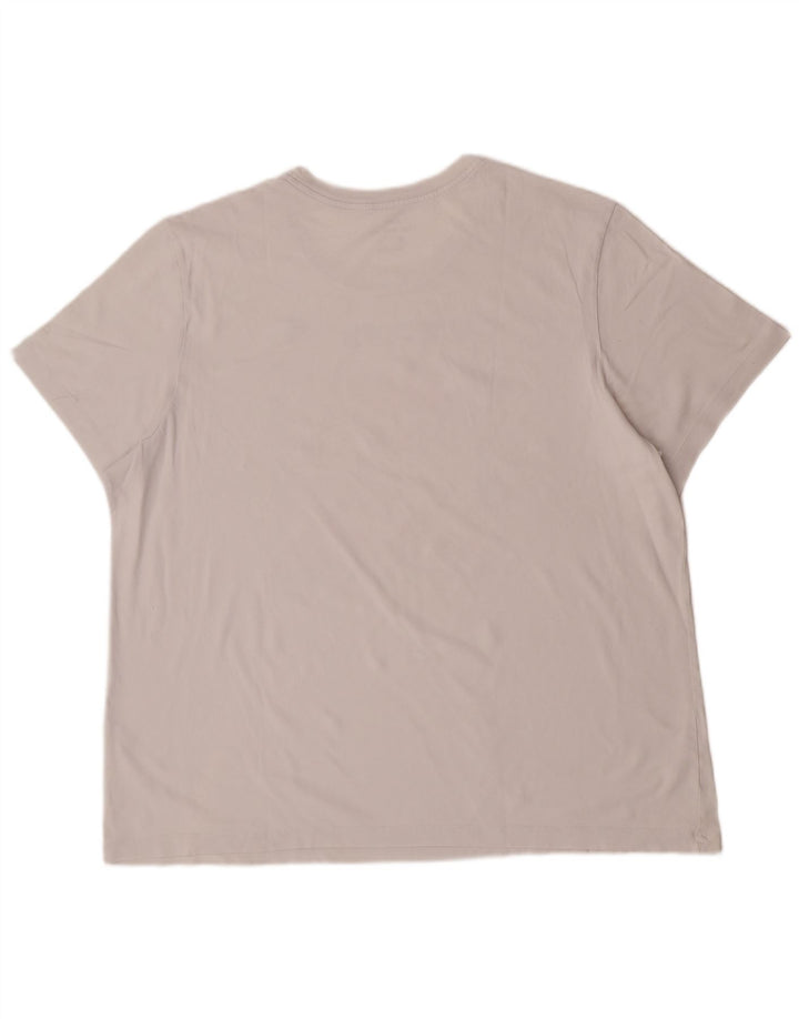 T-shirt grafica da uomo Nike Top 2XL cotone bianco