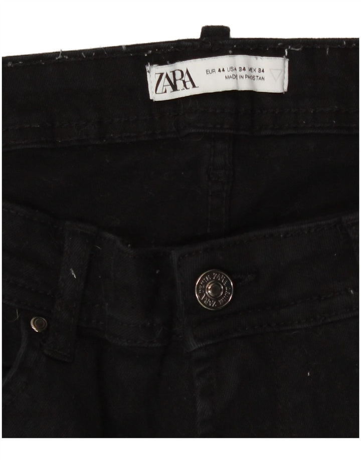 Jeans slim da uomo Zara W34 L27 cotone nero