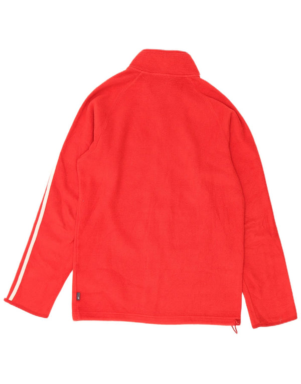 Giacca in pile da uomo Adidas UK 34 XS poliestere rosso