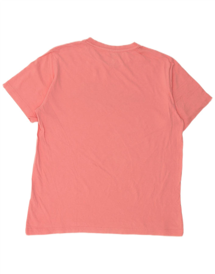 Maglietta grafica da uomo New Balance Top rosa medio