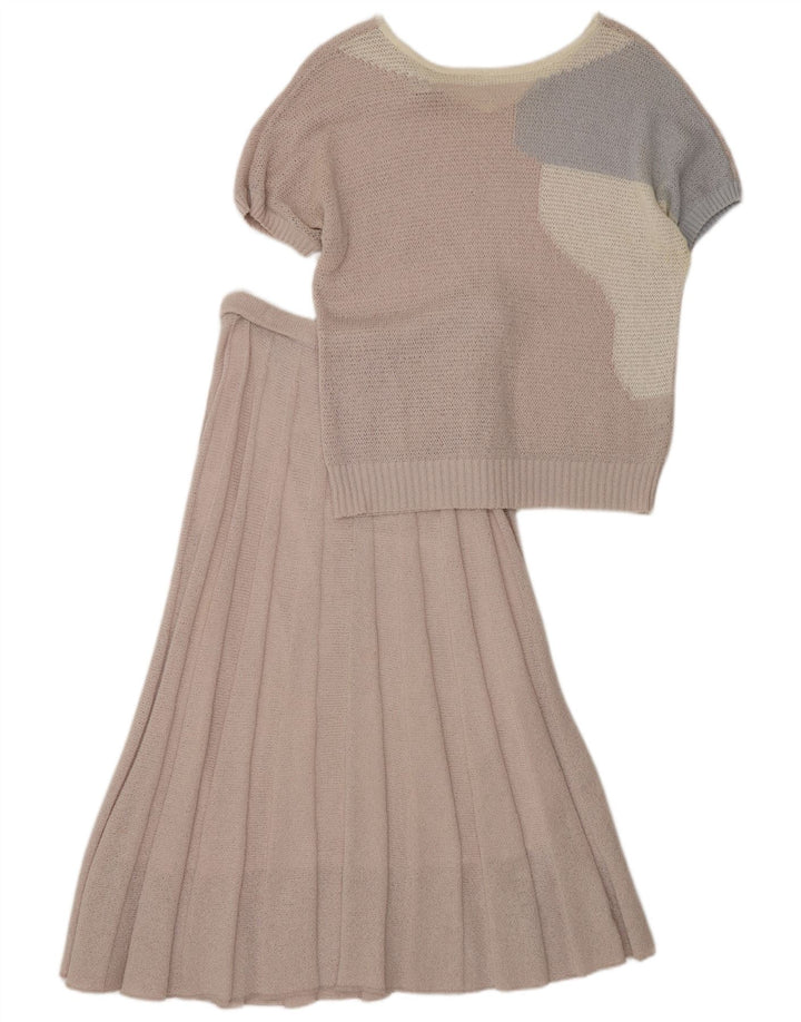 Set gonna 2 pezzi da donna GOLLEHAUG EU 40 medio W28 viola color block