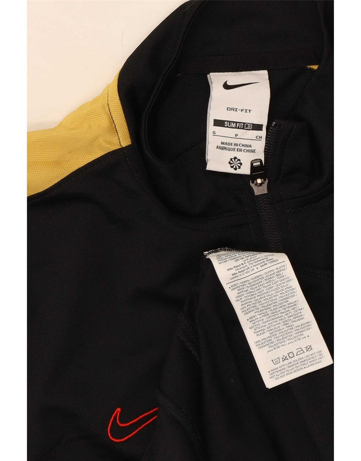 Giacca da tuta Nike Dri Fit Slim da uomo, piccola, color block nero