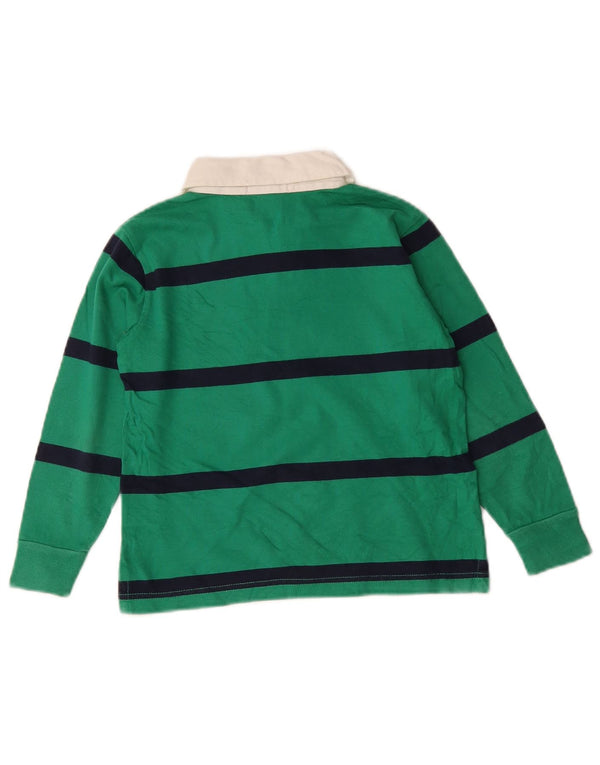 POLO RALPH LAUREN Polo Rugby Bambino 4-5 Anni a Righe Verdi