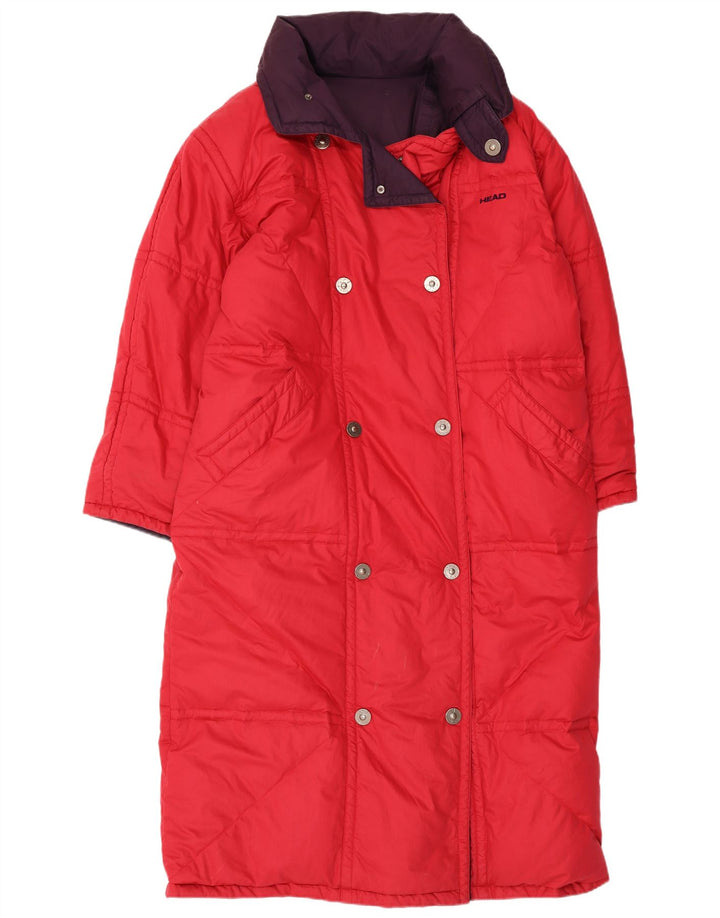 Cappotto imbottito reversibile oversize da donna HEAD IT 48 XL Cotone rosso