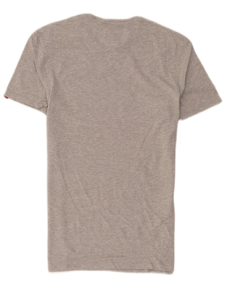 T-shirt da uomo Levi's Top Small in cotone chiazzato grigio