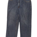 Jeans dritti da uomo vestibilità classica IZOD W40 L30 cotone blu
