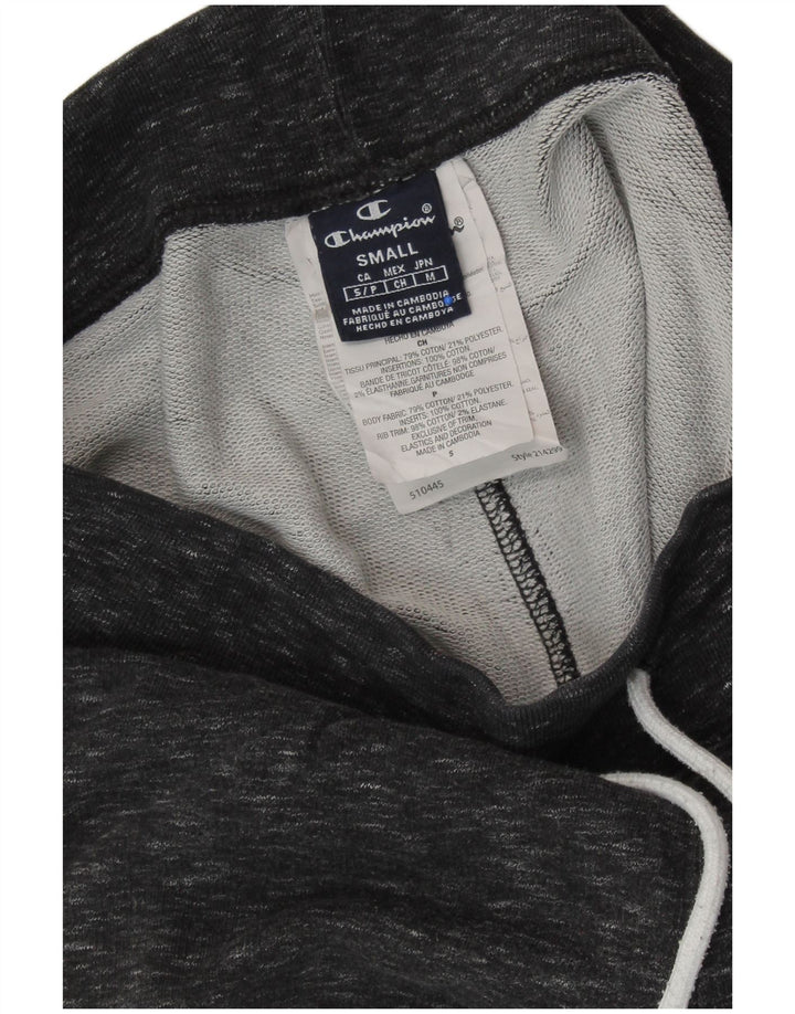 Pantaloni da tuta da uomo CHAMPION Joggers piccoli in cotone chiazzato grigio