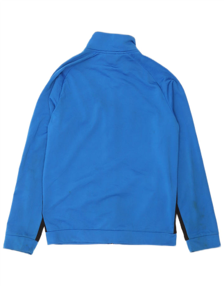 Giacca da ginnastica grafica PUMA da ragazzo 13-14 anni Blu Colourblock