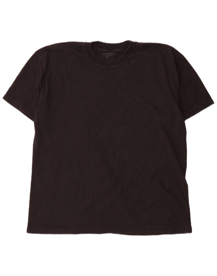 Maglietta da uomo All Saints Top XL in cotone nero