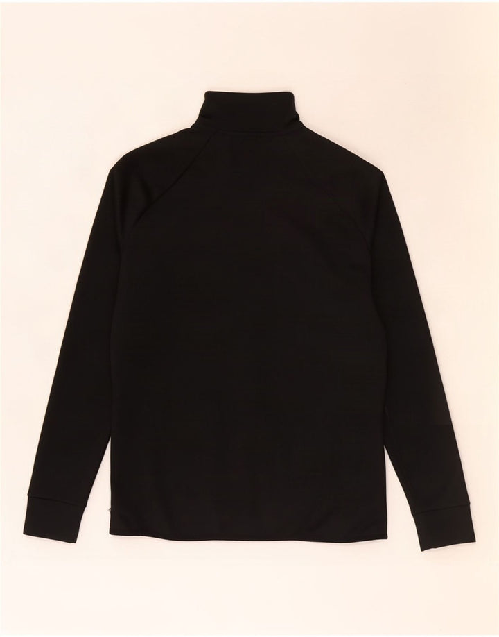Giacca da ginnastica Adidas Climalite da donna UK 12/14 media nera