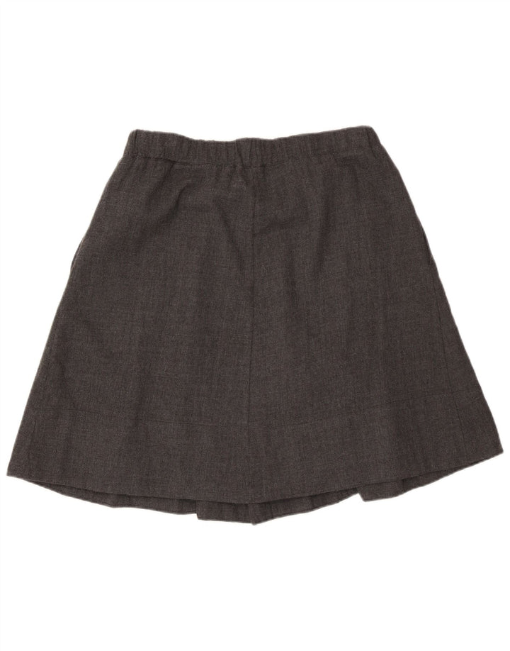 Gonna a pieghe da donna Henry Cottons IT 42 media W30 grigio screziato