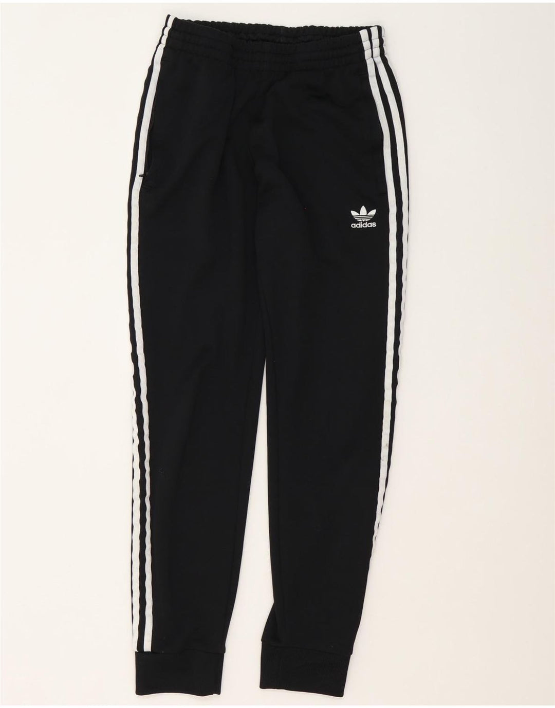 Pantaloni da tuta da uomo Adidas Joggers piccoli in poliestere nero