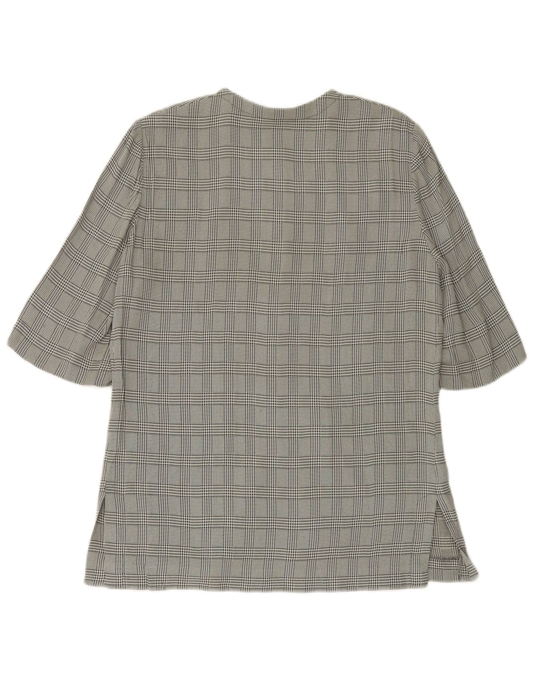 LUISA SPAGNOLI Giacca Blazer da Donna con Maniche a 3/4 IT 46 Grandi Quadri Verdi