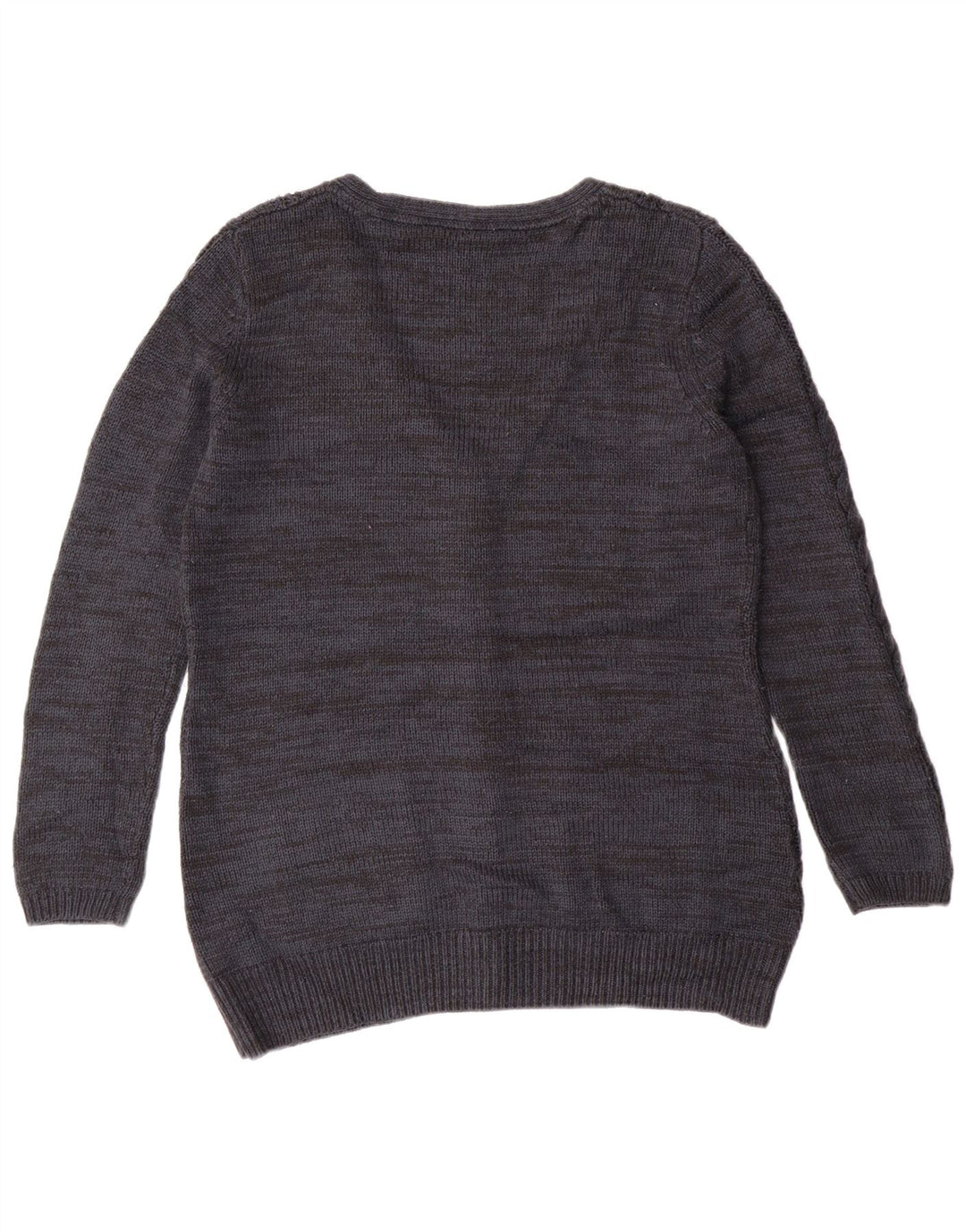 Maglione cardigan da donna Fat Face UK 14 Grande classico in cashmere blu navy