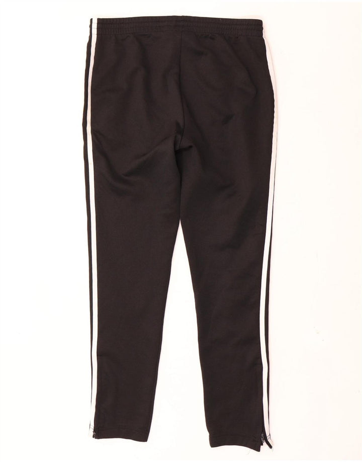 Pantaloni della tuta da donna Adidas UK 10 piccoli poliestere nero