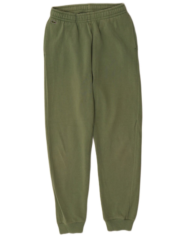 Pantaloni da tuta da ragazzo Lacoste Joggers 13-14 anni in cotone verde