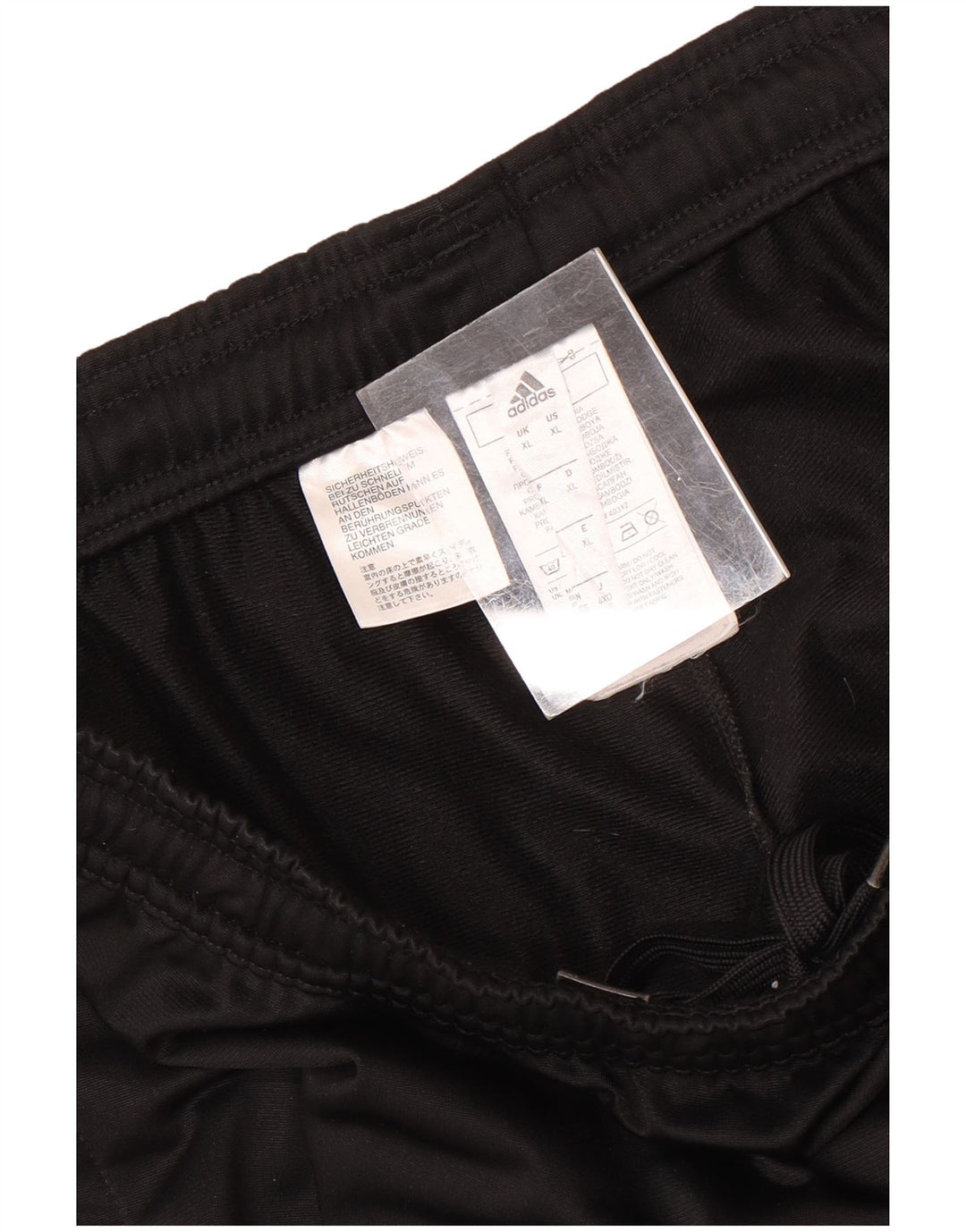 Pantaloni da tuta da uomo Adidas XL poliestere nero