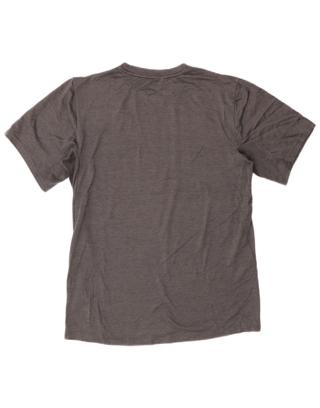 T-shirt Nike Dri Fit da uomo, piccola, in poliestere chiazzato grigio
