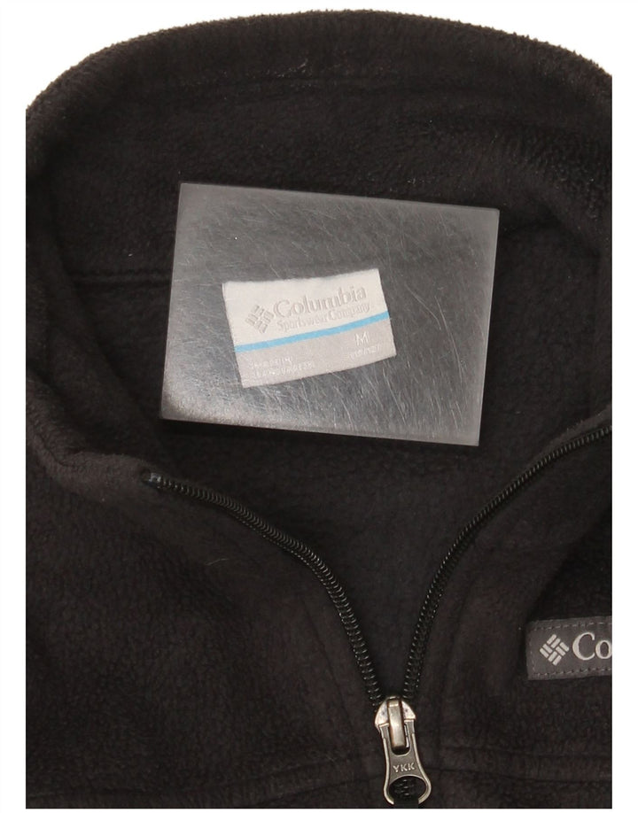 Giacca in pile Columbia per ragazze 10-11 anni media nera