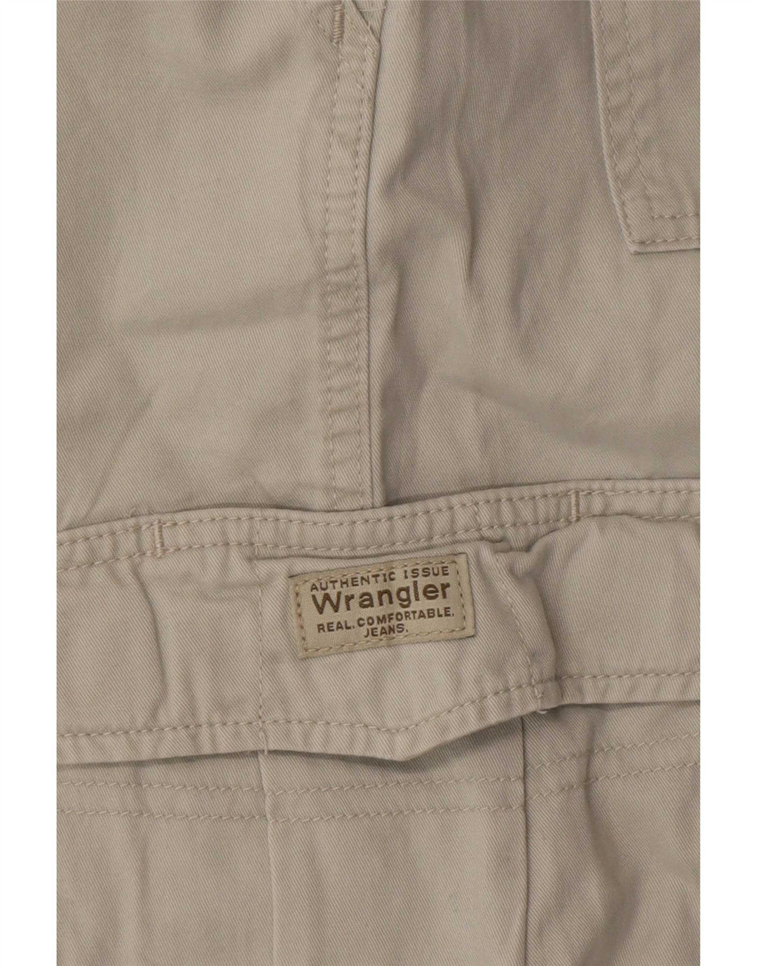 Pantaloncini cargo da uomo Wrangler grandi W36 in cotone grigio