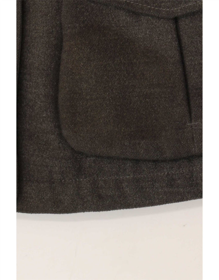 Cappotto giacca a vento da donna Blauer UK 16 grande poliestere grigio