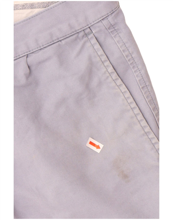 DOCKERS Mens Pegged Chino Shorts W40 XL Blue Cotton