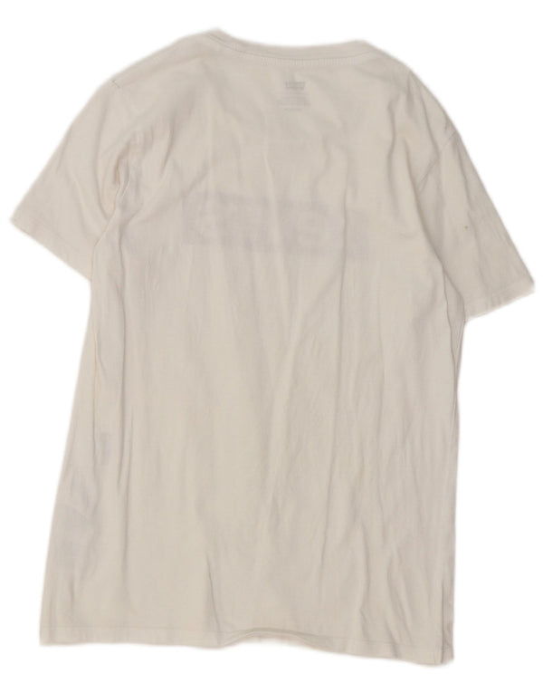 T-shirt grafica da uomo Levi's XS bianca