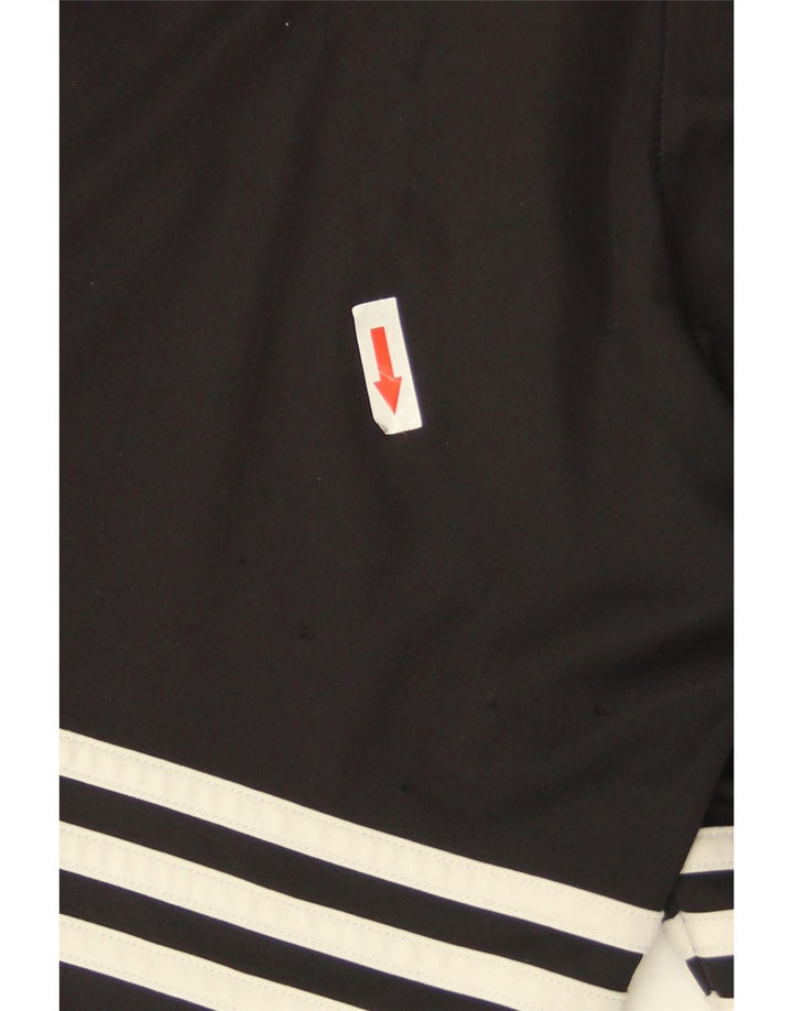 Pantaloncini sportivi Adidas Climalite da uomo piccoli in poliestere nero