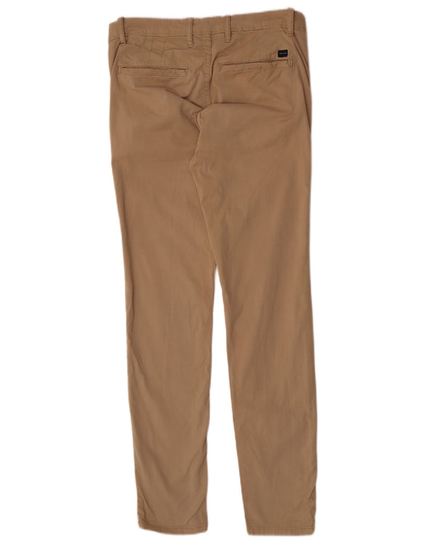 Pantaloni chino skinny da uomo Zara EU 38 Small W30 L31 Marrone
