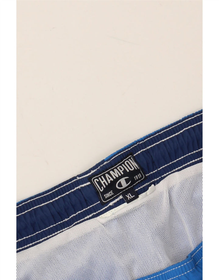 Pantaloncini da bagno da uomo CHAMPION XL Blu