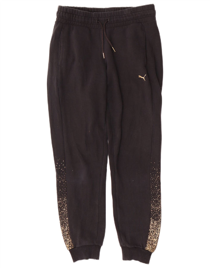Tuta intera con cappuccio da donna Puma UK 14 media nera maculata