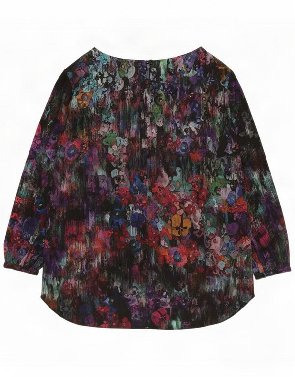 Fenn Wright Manson Camicetta da donna Top UK 8 piccolo multicolore floreale