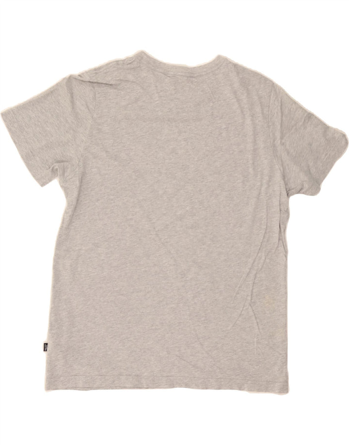PUMA Mens Graphic T-Shirt Top Medium Grey Cotton Vintage Puma and Second-Hand Puma from Messina Hembry 