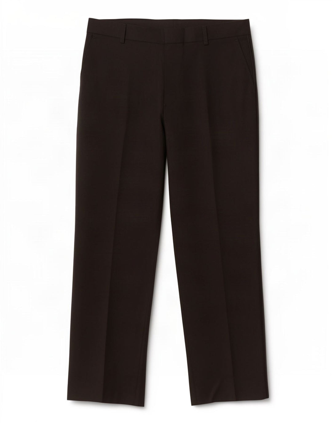 Pantaloni casual dritti da uomo Marks & Spencer W34 L29 poliestere nero