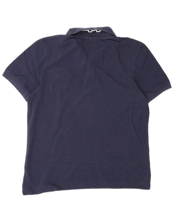 Polo grafica da uomo Kappa Large blu navy