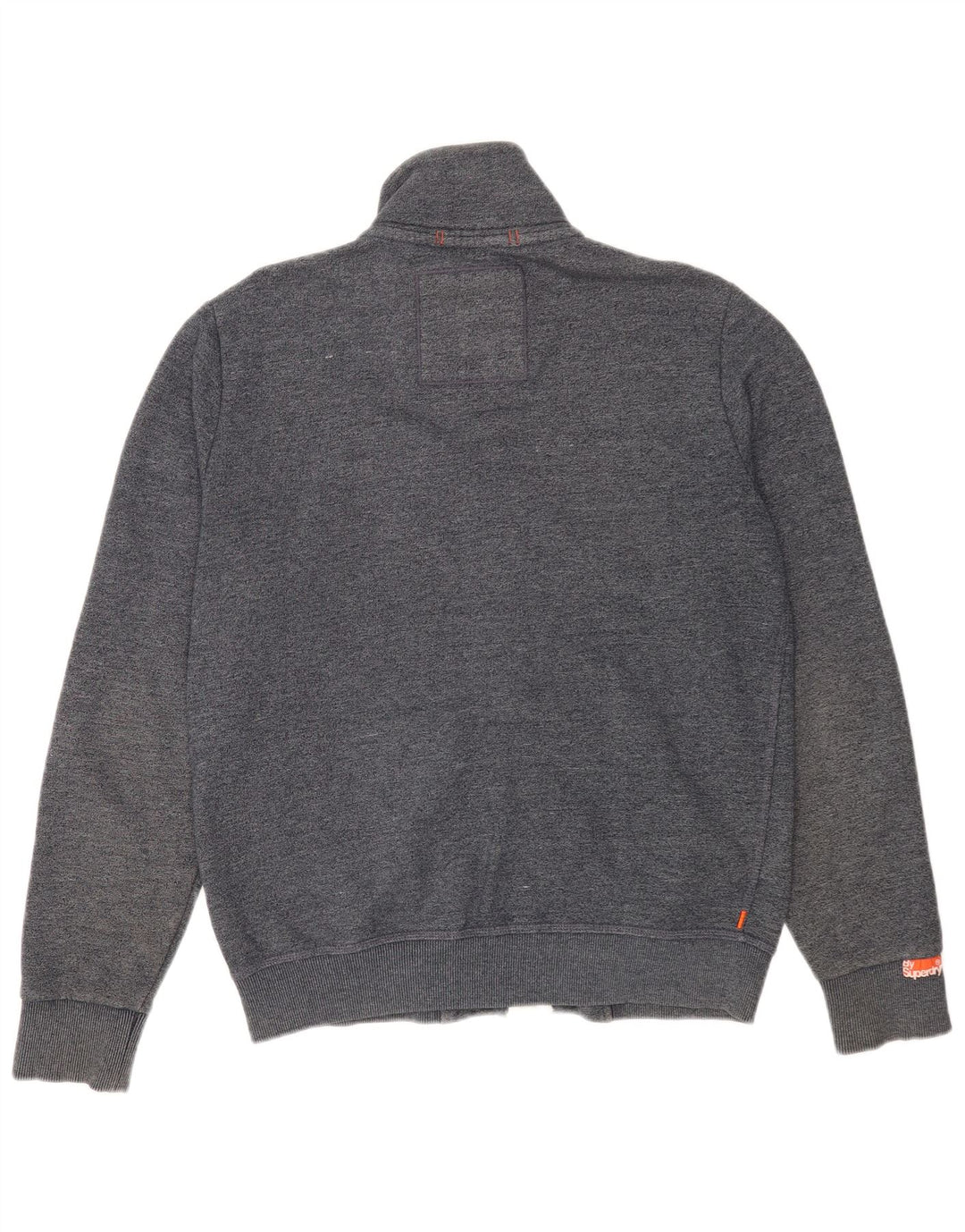Superdry Mens Tracksuit Top Jacket XL Navy Blue Cotton