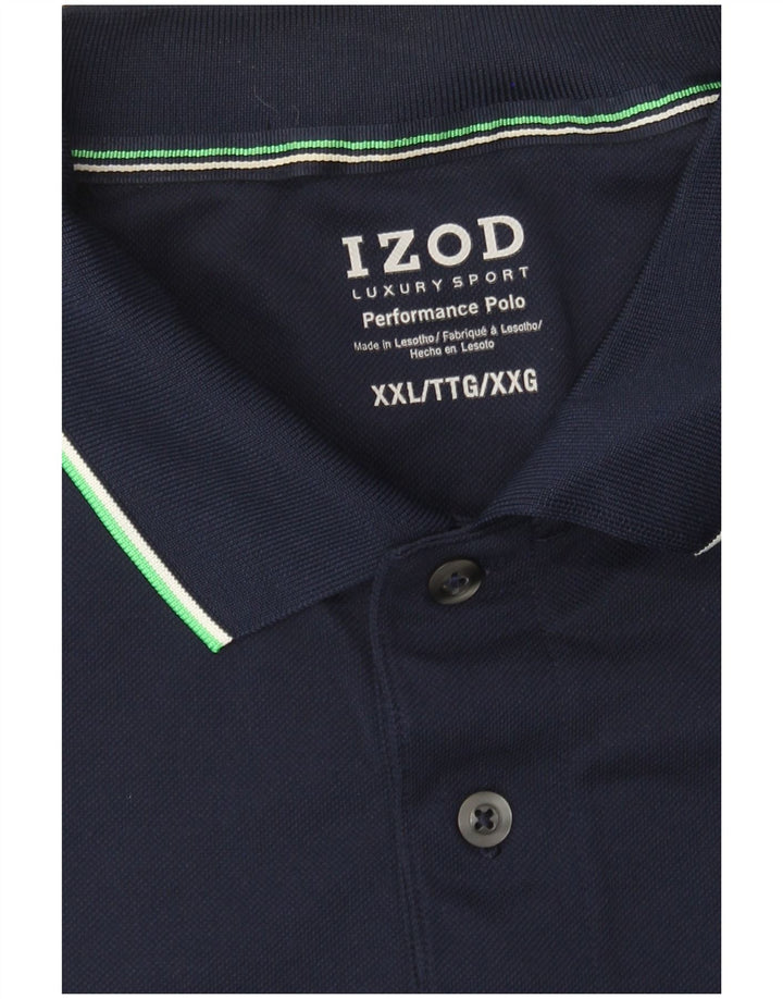 Polo da uomo Izod 2XL Blu navy