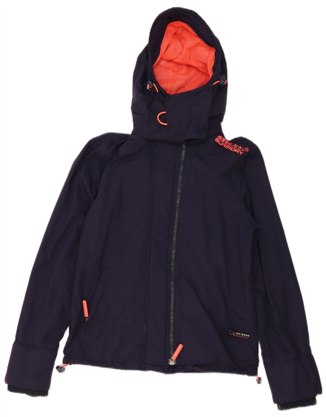 Giacca a vento da donna Superdry Windcheater UK 14 medio blu navy