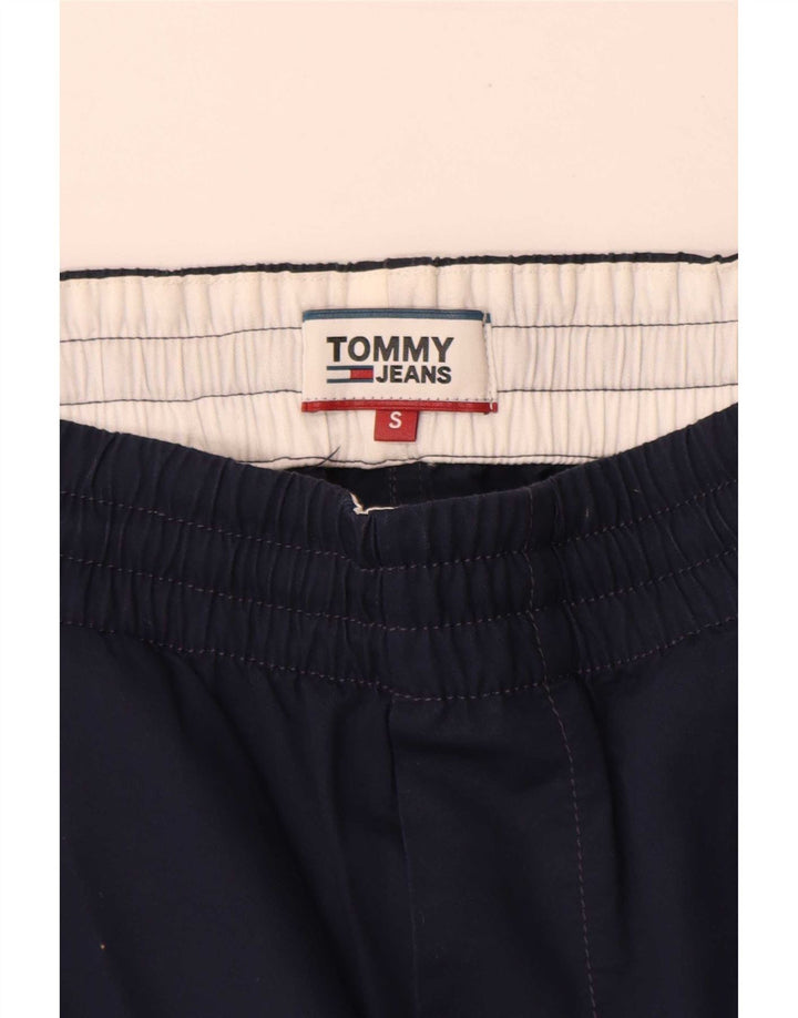 Pantaloncini chino da uomo Tommy Hilfiger piccoli W28 cotone blu navy