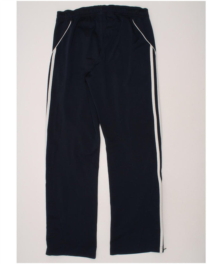ADIDAS Boys Tracksuit Trousers 13-14 Years  Navy Blue Polyester Vintage Adidas and Second-Hand Adidas from Messina Hembry 