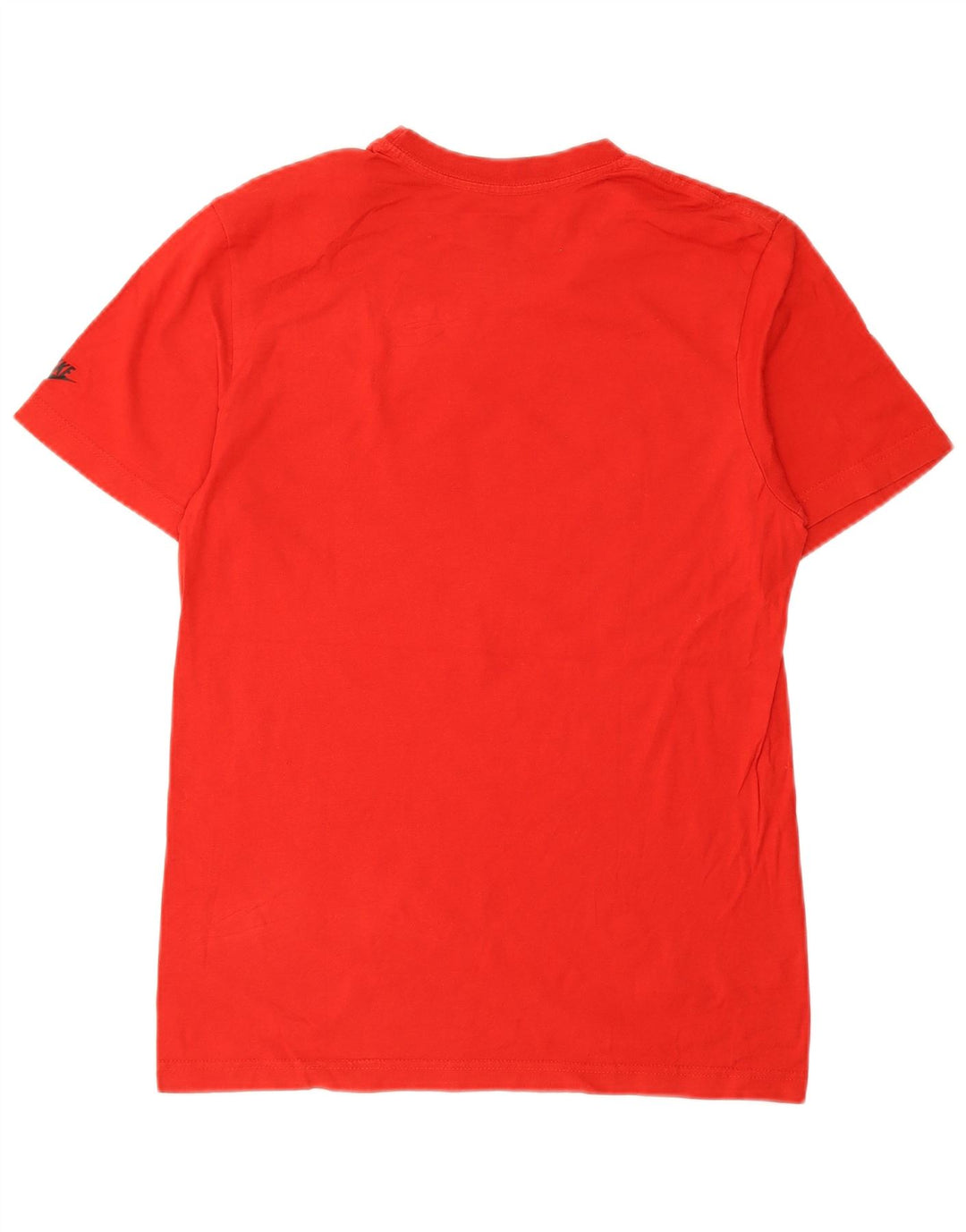 NIKE Mens Standard Fit Graphic T-Shirt Top Small Red Cotton