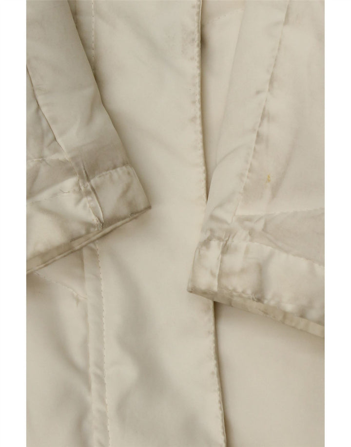 Cappotto imbottito con cappuccio da donna Conte of Florence IT 44 medio bianco sporco