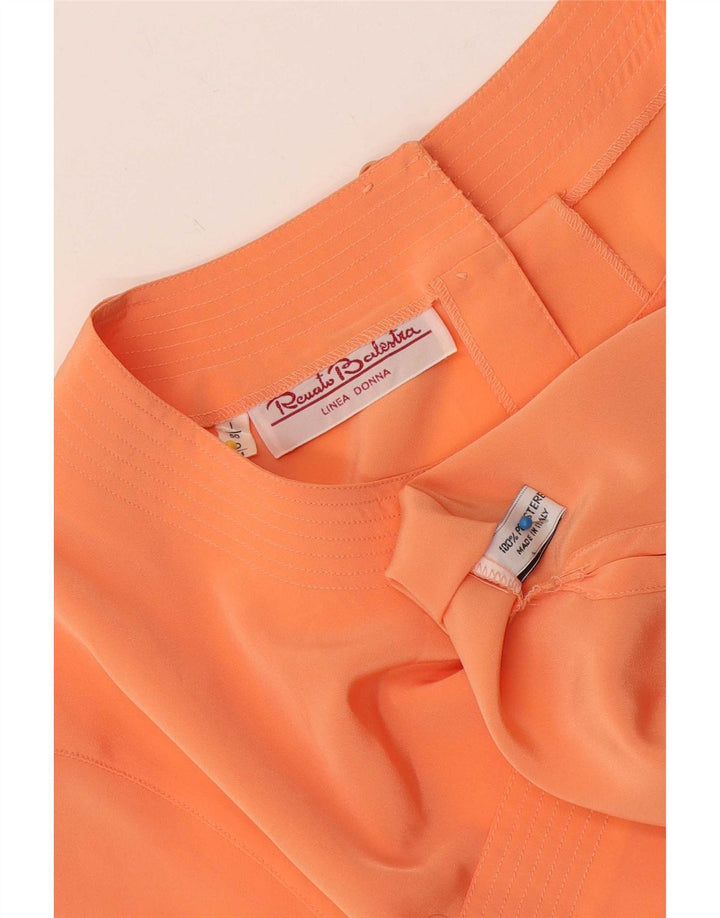 Camicetta Donna Renato Balestra Top IT 50 XL Arancione Poliestere