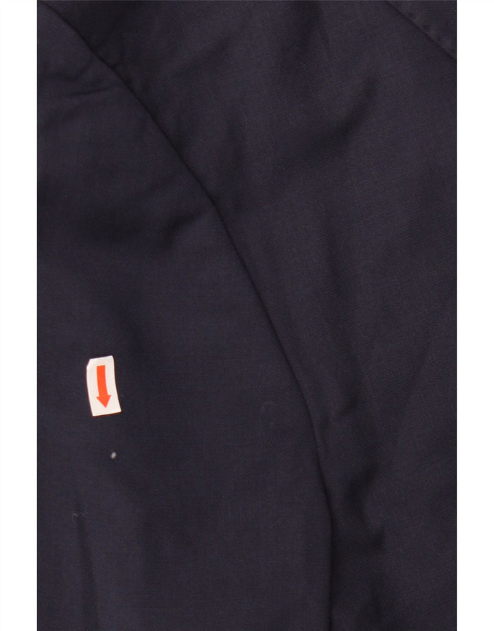 MARKS & SPENCER Giacca blazer da uomo a vestibilità regolare a 2 bottoni UK 42 XL Blu navy