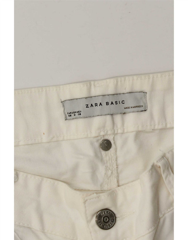 Jeans skinny da donna Zara EU 40 medi W30 L31 bianchi