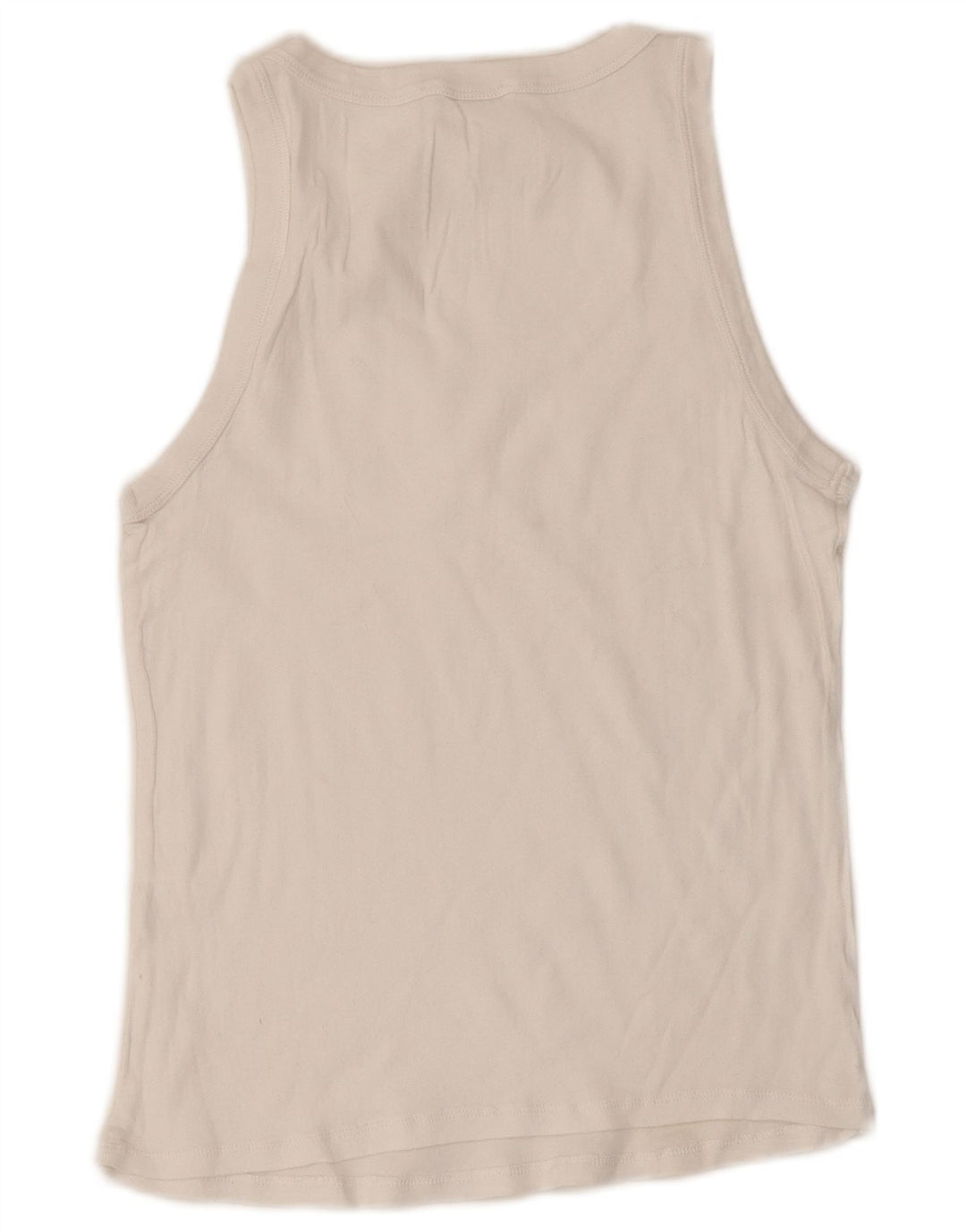 Canotta Donna Zara UK 12 Medio Bianco