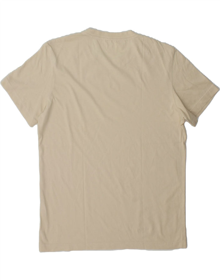 CALVIN KLEIN JEANS Mens Regular Fit T-Shirt Top Large Beige Vintage Calvin Klein Jeans and Second-Hand Calvin Klein Jeans from Messina Hembry 