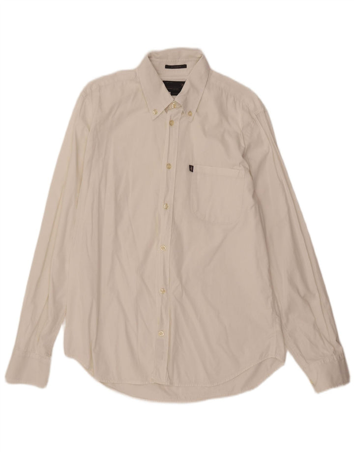 Camicia da uomo Regular Fit Marlboro Classics Large Bianca
