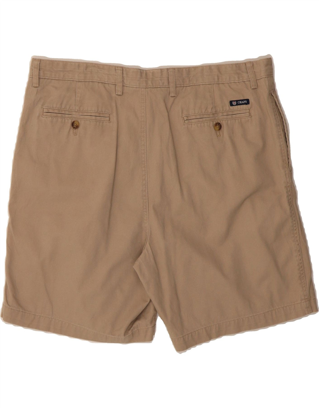 CHAPS Mens Pegged Chino Shorts W40 XL Beige Cotton Vintage Chaps and Second-Hand Chaps from Messina Hembry 